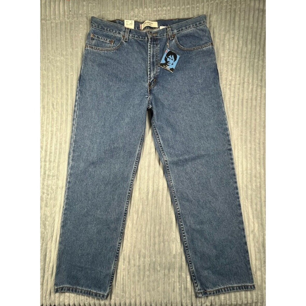 Levi's Vintage 550 Relaxed Fit Men's Jeans 38x30 Medium Wash Comfort Red Tag
